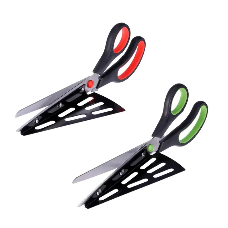 Многофункциональные ножницы для пиццы из нержавеющей стали съемные Слайсеры