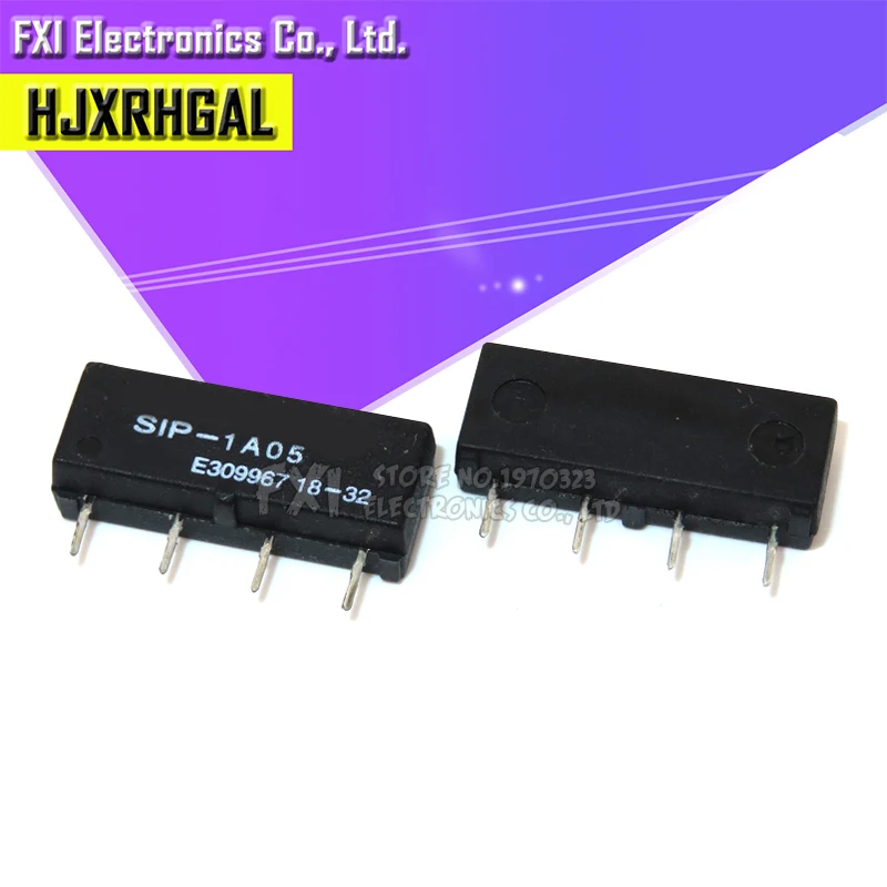 50 шт. SIP-1A05 SIP-1A12 5 V/12 V реле Герконовое реле для панорамирования CHANG реле 4PIN