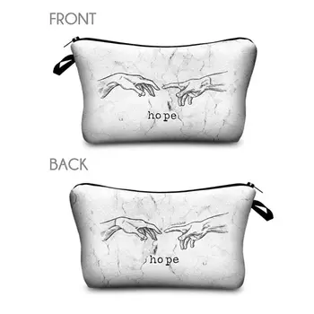 

Marble Pattern Travel Cosmetic Makeup Bag Toiletry Case Storage Pouch Organizer