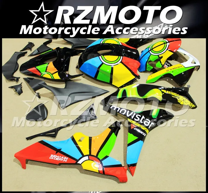 Мотоциклетный обтекатель abs комплект для HONDA CBR600RR F5 2007-2008 год корпусные детали moldStore № 0665