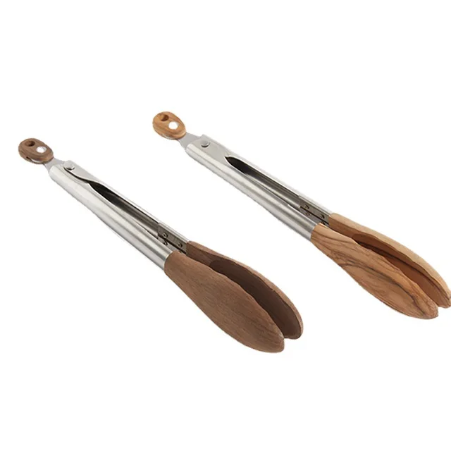 Konco Bbq Grilling Tong Saláta Kenyér Desszert Fogás Klip Nem Tapadós Barbecue Klipek Főző Fogó Konyhai Kiegészítők - Image 5