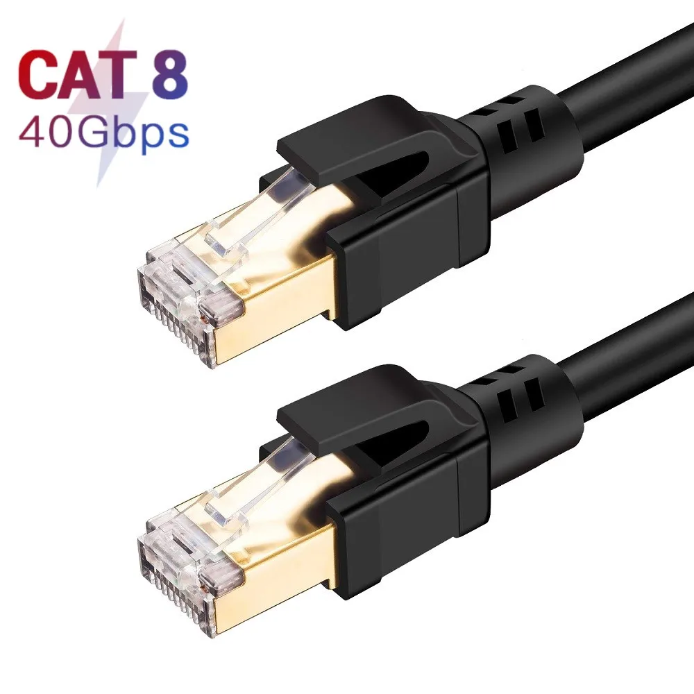 Кабель Ethernet Cat8 40 Гбит/с 2000 МГц| |