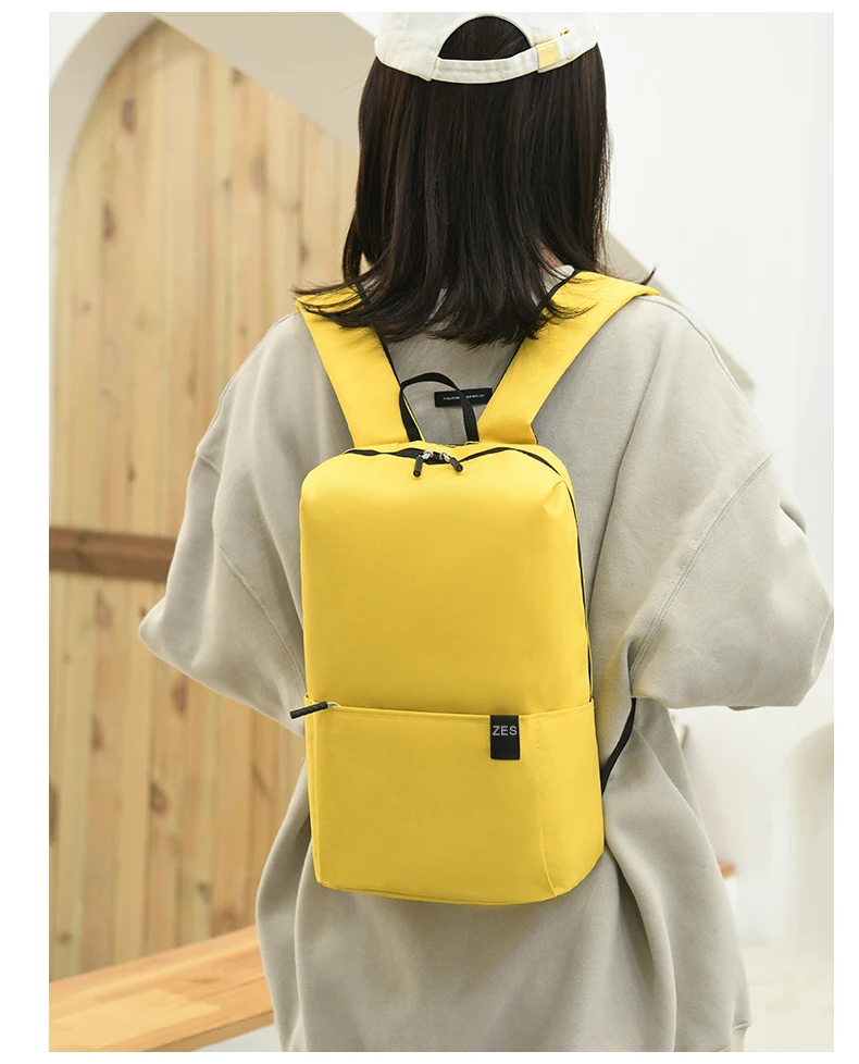 cute backpacks Mini Backpack For Women Backpack Men Portable Ultra-light Waterproof Colorful Female Backpacks Unisex Bags Schoolbag best Backpacks