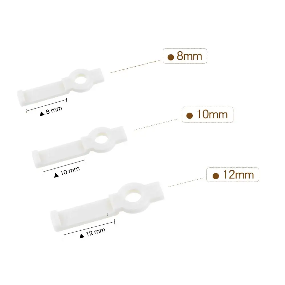 10 шт./лот монтажный разъем крепежный кронштейн зажим для 8 мм 10 мм светодиодный RGB светильник зажим кронштейны W/Винты для светодиодный полосы
