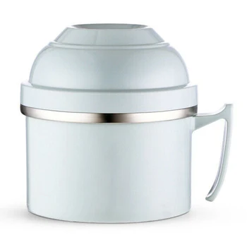 

1300ml Insulated Lunch Box Stainless Steel Jar Hot Cold Thermos Food Noodle Container Home Storage And Organization