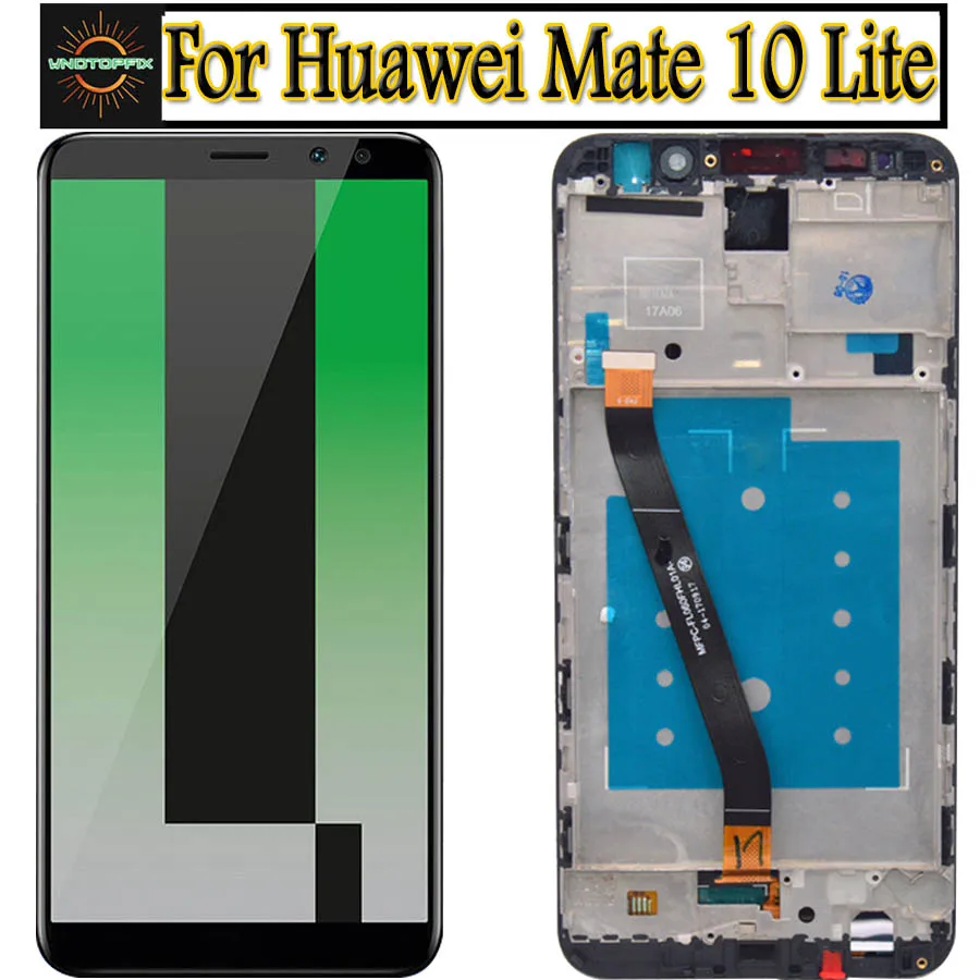 New For Huawei Mate 10 Lite LCD Display Touch Screen Digitizer Glass Panel Assembly+frame Replace for lcd | Мобильные телефоны и