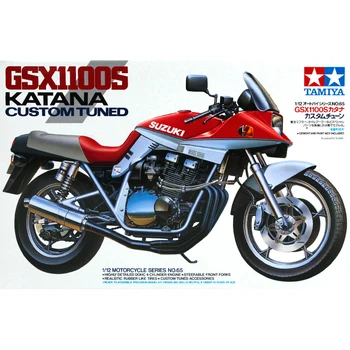 1/12 Scale Assembly Motorcycle  GSX1100S Katana(Customtuned) Motorcycle Model Building Kits  Toy Tamiya 14065 1