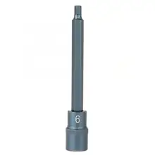 Электрическая отвертка из легированной стали, шестигранное гнездо адаптера питание, инструмент привода розетки 1/2