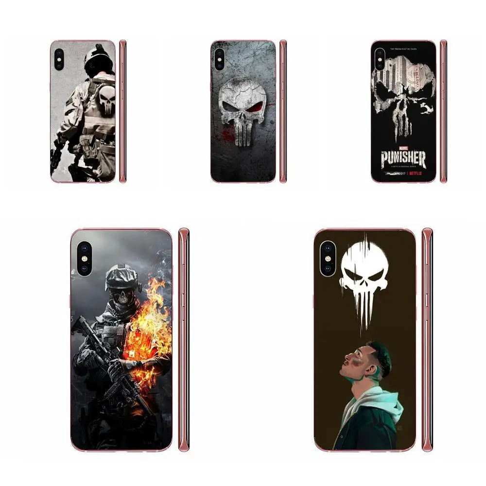 Ультратонкий чехол Каратель Frank Castle Bling Для Huawei Mate 30 Pro Lite 20s NOVA 6 SE 5 P40 p30 lite Honor V30 20