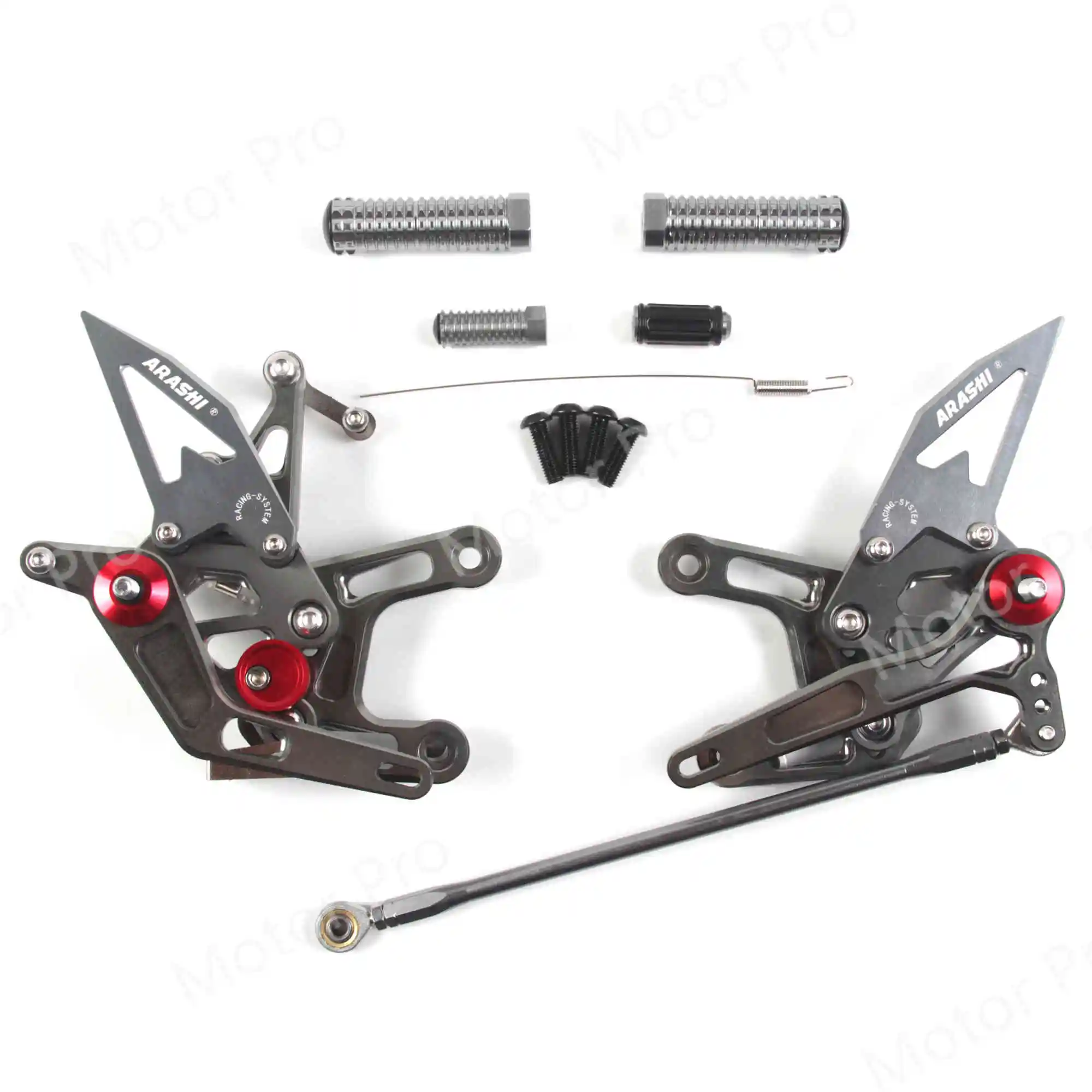 Регулируемые подножки для KAWASAKI NINJA ZX10R 2011- Аксессуары для мотоциклов подножка Rearset ZX-10R ZX1000 ZX1000J 14 - Цвет: 2.0 Gray