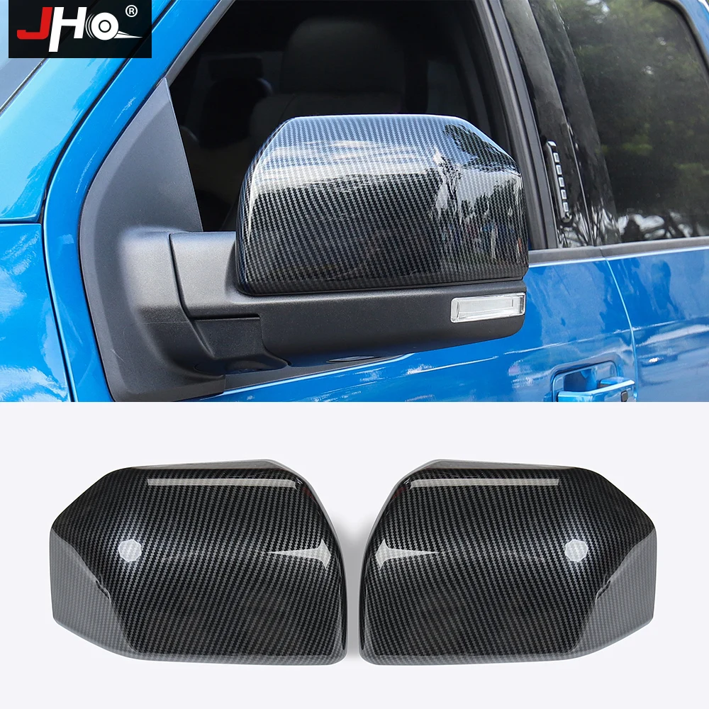 Fit For Ford F150 2015-2019 Chrome Rear View Side Mirror Cover Overlays Trim