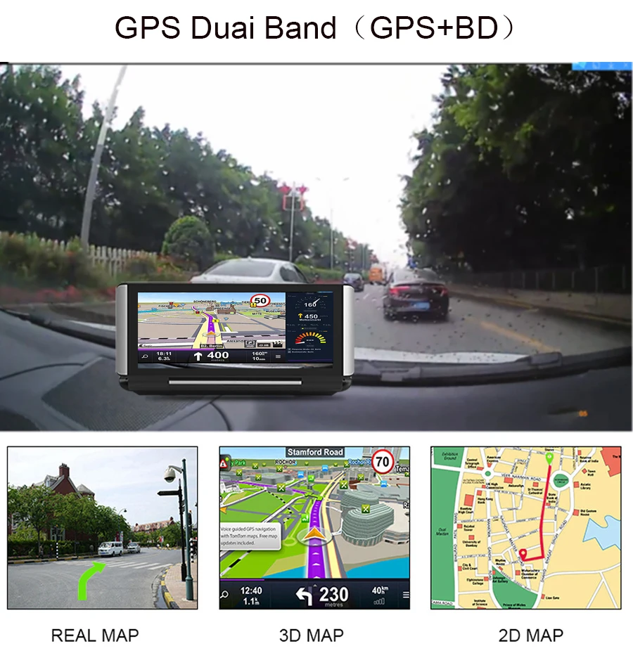 Anfilite 6,8" 3g/4G грузовик gps навигация ADAS bluetooth Android 5,1 1G/16G wifi Full hd 1080P видео рекордер автомобильный навигатор dvr