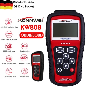 

OBDII ODB2 Car Diagnostic Scanner Check Engine Real-Time O2 Sensor Test Fault Code Reader Automotive Scanner