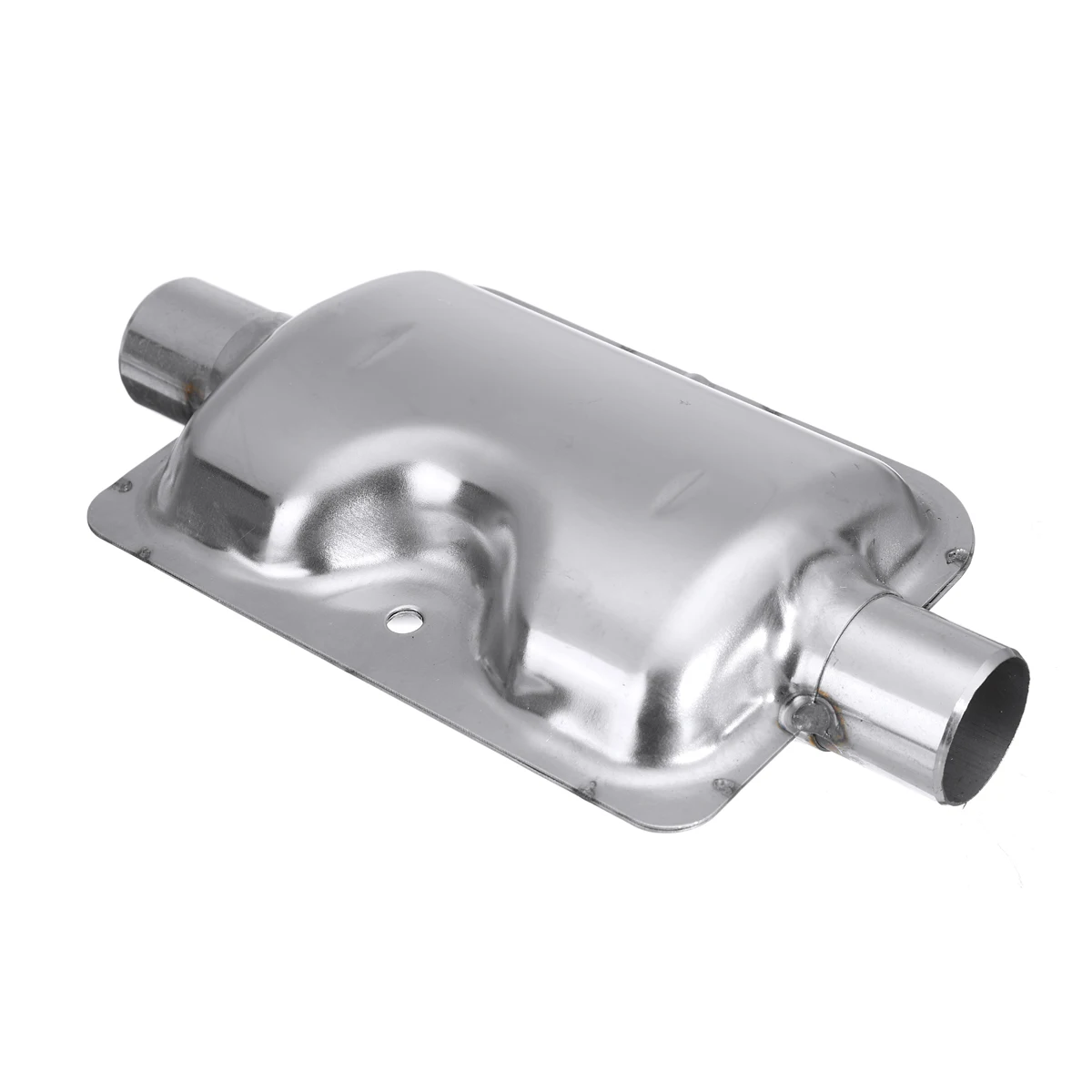 60cm Air Diesel Parking Heater Exhaust Pipe w/Muffler Silencer Stainless Steel Gas Vent Fuel Tank Hose Tube
