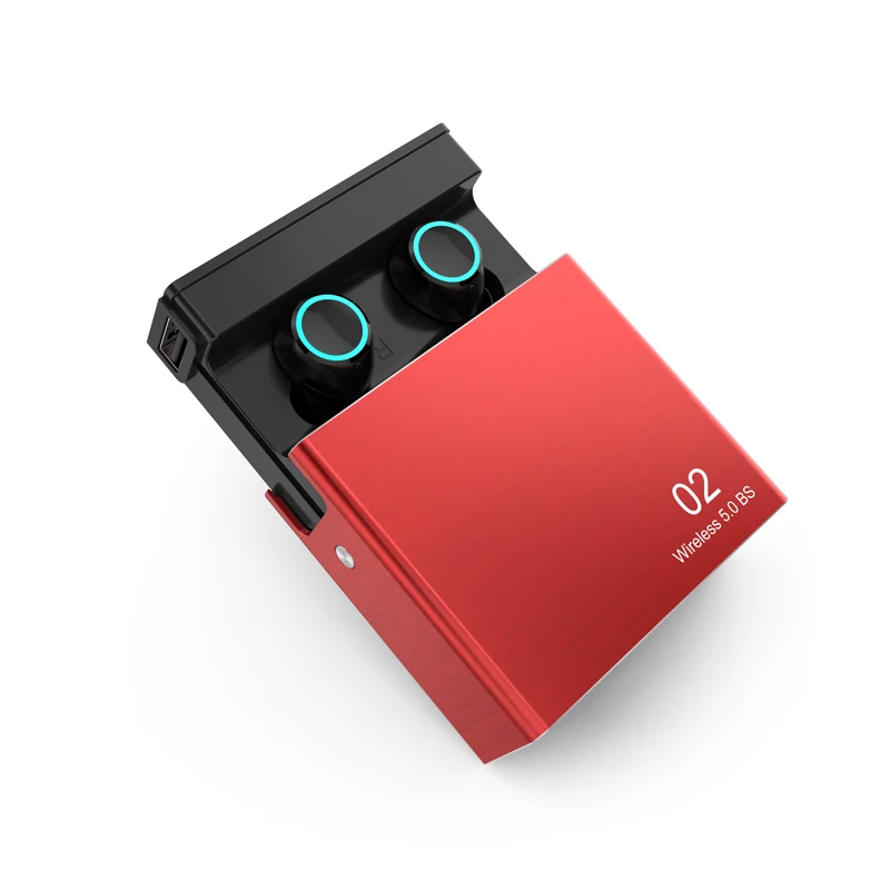 SOHOKDA Bs02 Mi Redmi Airdots 2 TWS True Wireless Bluetooth Earphone Stereo Bluetooth5.0 With 3400mAh Charging CasMic Air 2S