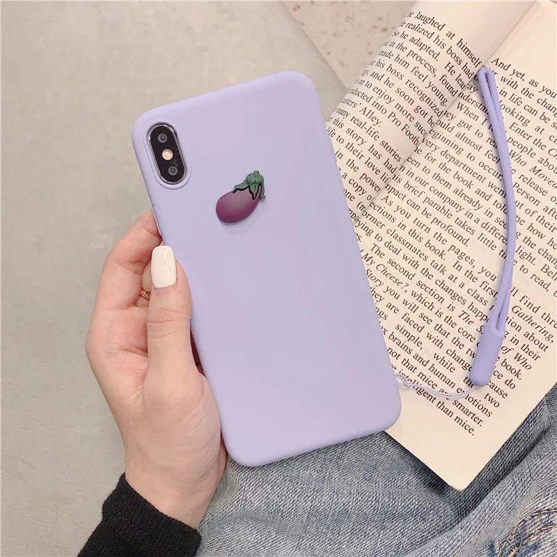 Coque Etui модный жидкий силиконовый мягкий ТПУ 3D овощи чехол для телефона для huawei P20 Pro Lite P30 Pro Lite крышка Capinha