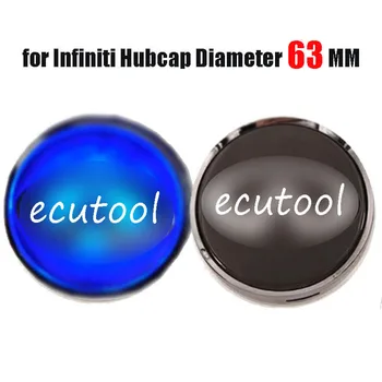 

Waterproof Led Floating Wheel Center HubCaps 63mm with Black Logo Colorful Lights for Q50L QX50 QX30 Q60 Q70L QX60 After 2016