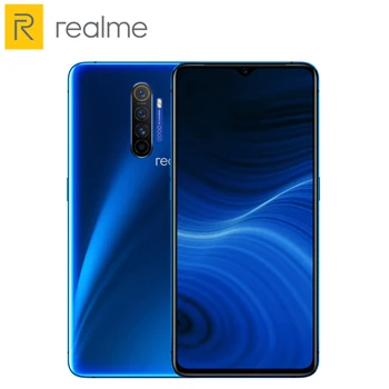 CN версия OPPO Realme X2 pro смартфон 6,5 дюймов NFC 4000 мАч 4 камеры Android 9,0 Snapdragon Face ID OctaCore мобильный телефон