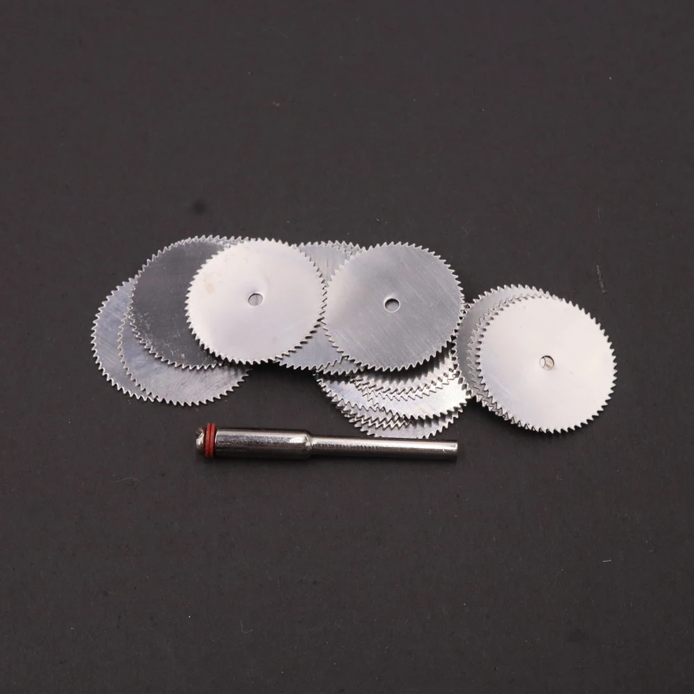 Free Shipping 20pcs Stainless Steel Saw Blades 22mm/25mm/32mm Mini Saw Bit dremel/rotary tool  cutting wood/plastic/metal