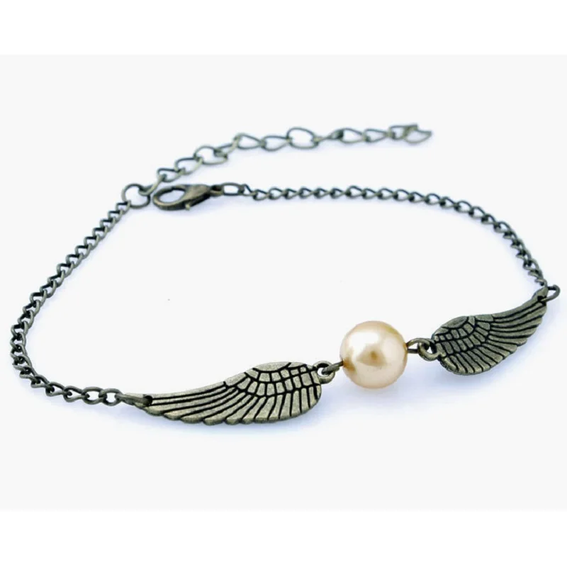 

Harriom School Cosplay Potter Snitch Gold Necklace Toy Children Party Show Potter Decoration Jouet Gift