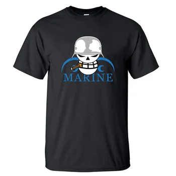 

One Piece MARING Tshirt Men Japanese Anime T shirt Carp Justice Tshirts Summer Top Short Sleeve The Pirate King Harajuku T-Shirt