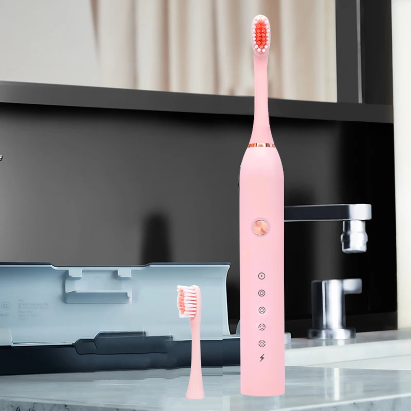 Ultrasonic Sonic Electric Toothbrush Rechargeable automatic toothbrush SC502 Wireless IP65 Waterproof For Toothbrushes 5 models