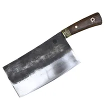 Нож Deng высококачественное Кованое лезвие ручной работы из углеродистой стали кухонный нож китайский овощной нож шеф-повара кухонный мясницкий нож ножи