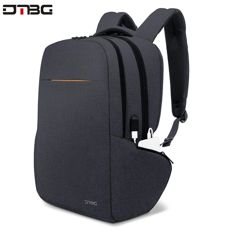 DTBG Waterproof Multifunction USB charging Men 17.3inch Laptop Backpacks For Teenager Fashion Male Travel Anti Theft Backpack