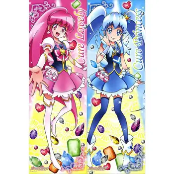 

2Way Anime Dakimakura Happiness Charge PreCure Cure Lovely & Cure Princess 160x50cm Japanese Girl Body Hug Pillow Case Cover