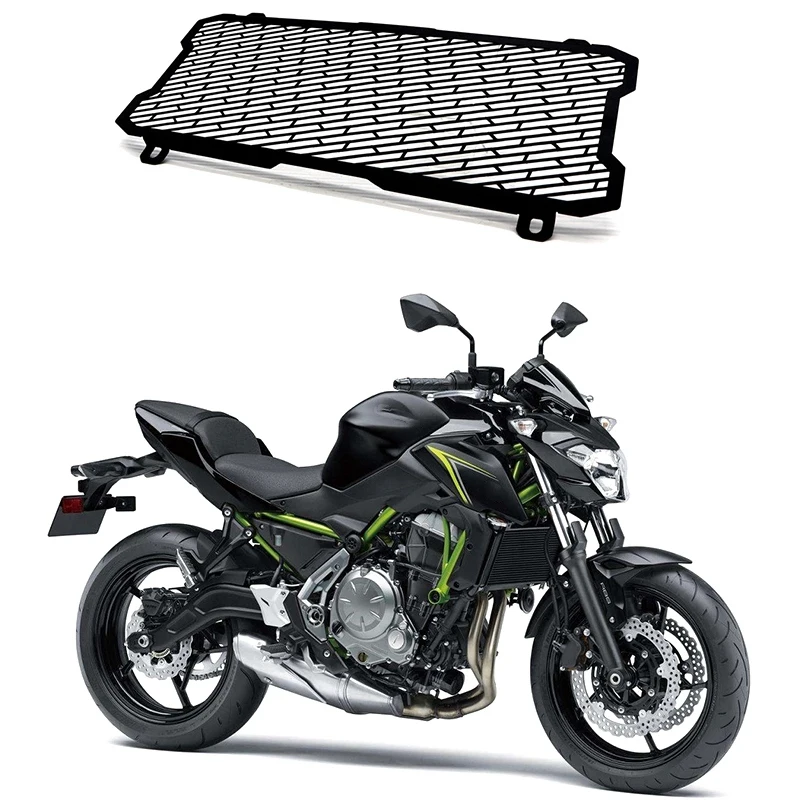 Мотоциклетная Защитная крышка радиатора решетка протектор для Kawasaki Z650 Z 650 2017 2018