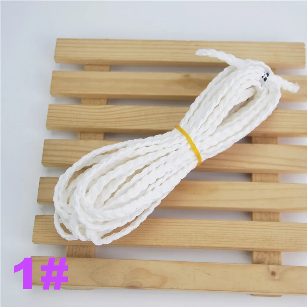 Top Multi 5mm Flat Faux Suede Leather Cords Braided DIY Bracelet Rope String 5meters/pcs DIY Cords Accessories ds234-b - Цвет: 1