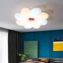 Nordic Plafond Lamp Led Bloem Slaapkamer Verlichting Home Kinderkamer Jongens En Meisjes Indoor Plafond Gang Moderne Minima