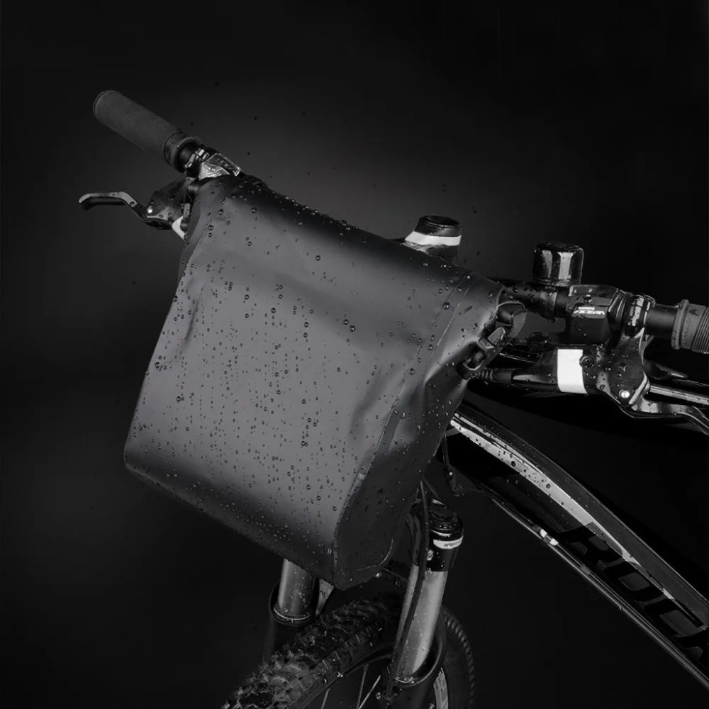 Bicycle Bag Bike front Frame Top Tube Jacking storage Pipe bag mountain Road bike Bracket Rider Sensitive Screen #4Q16 (6)