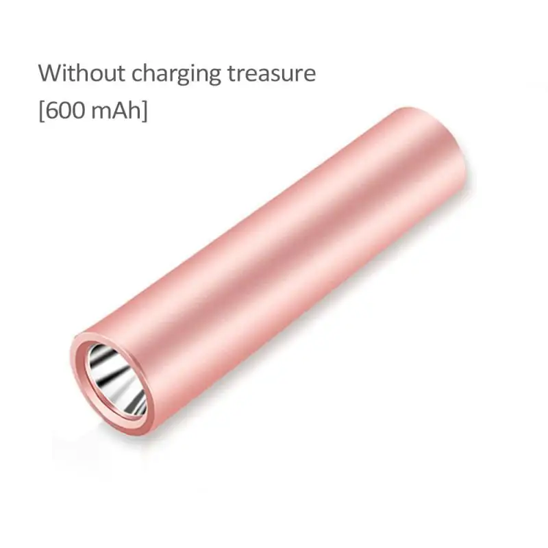 01 600 mAh IPX4 водонепроницаемый для D02 Мини светодиодный фонарик телескопический зум светодиодный фонарь освещение Ночная езда Аварийная зарядка сокровище алюминий - Комплект: 01 600 mAh