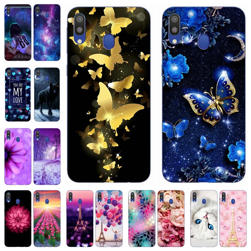 

Tpu Cases For Samsung Galaxy M20 M30 Silicone Case on Galaxy M20 M30 back Cover For Coque Samsung Galaxy M 20 30 Bumper Capa
