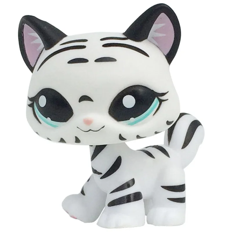 1498 Лпс стоячки кошки собаки игрушки Lps кошка редкий pet shop игрушка стоит короткой шерсти Котенок Собака Такса колли спаниель great dane старая оригинальная Коллекционная фигурка - Цвет: 1498