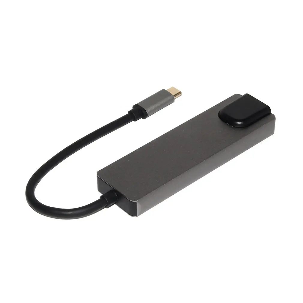 5 в 1 концентратор USB Type C Hdmi 4K USB C концентратор для Gigabit Ethernet Rj45 Lan адаптер для Mac book Pro Thunderbolt 3 USB-C зарядное устройство