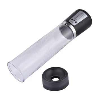 Male Electric Beginner Penis Vacuum Pump Enlarger Enlargement Enhancer Tool Long Lasting Sex Toys for Men Enjoy penis 6