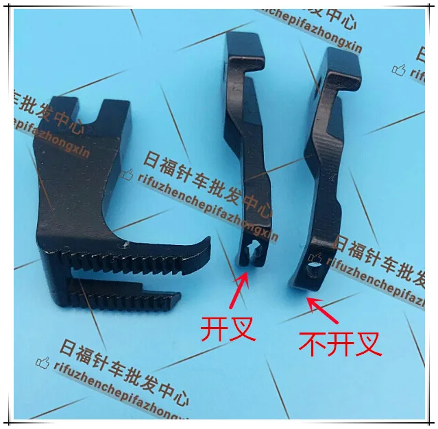 

6-6 Synchronous car pressure foot synchronous car open fork foot synchronous car bilateral foot line pressure foot