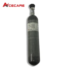 AC10231 мини Пейнтбол Pcp 2L 4500Psi Ce Охота углеродного волокна Воздушный пистолет Танк для пейнтбола Воздушный пистолет Airforce Condor Acecare