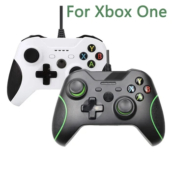

USB Wired Consoles For Xbox One Controller Gamepads For Xbox One Slim Control PC Windows Mando Joystick For Xbox Accessories