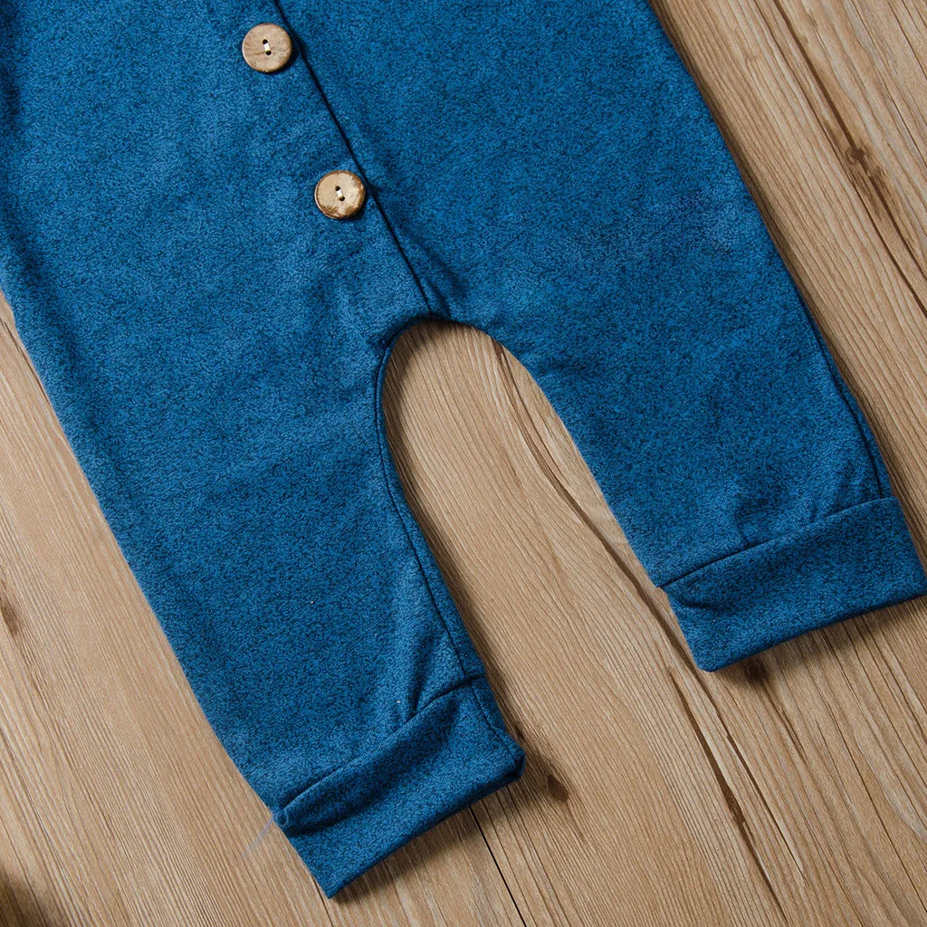 new born baby clothes baby boy romper winter clothes costume romper onesie disfraz bebe halloween new Long Sleeve Solid 0-24m Z4