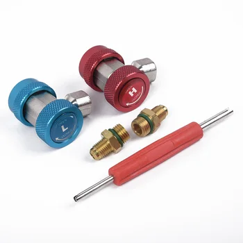 

Brass Adapter Low R134a Connecting Coupler Adjustable Air Conditioning
