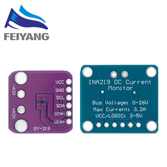 Modulo Sensore INA219 I2C - Misuratore Corrente Bidirezionale CC Per Arduino E Elettronica