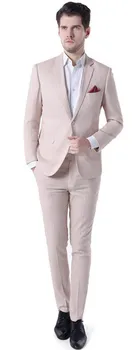 

Champagne Liner Men Suit Pants Designs Men Wedding Suits Slim Fit Groom Tuxedo Suit Male Blazer Jacket 2 Piece
