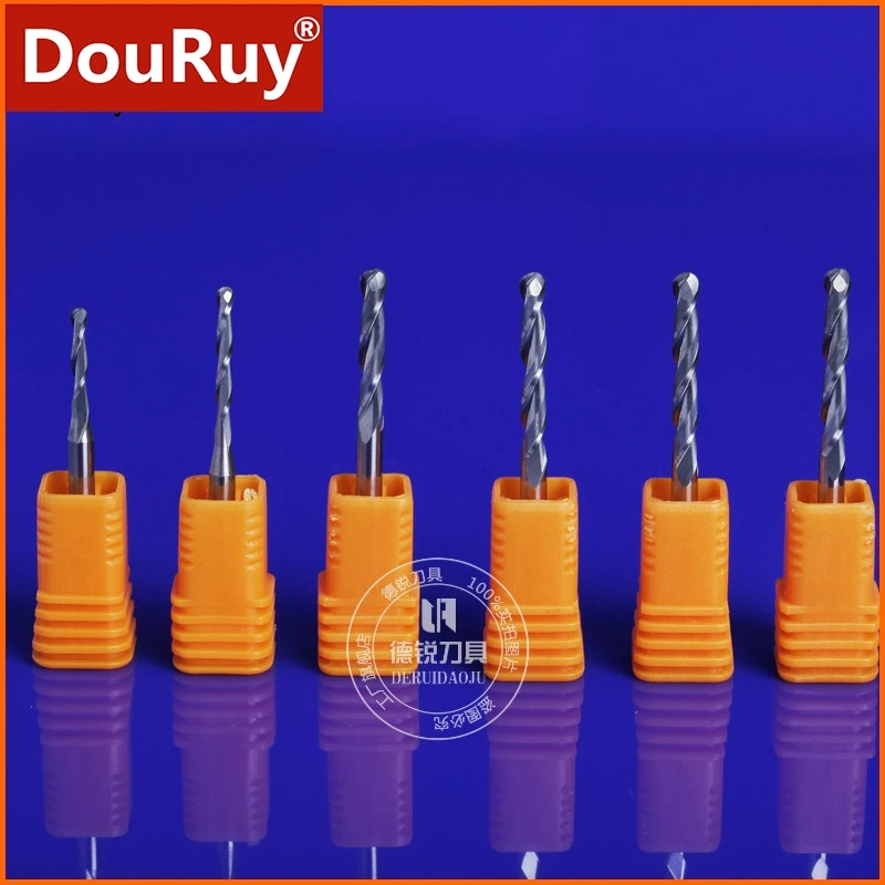 

10pcs two flutes spiral flat ball end mill CNC bits for engraving machine carving with emboss wood for Alfredo from Spain