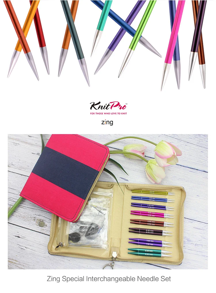 Knitpro Zing Special  Interchangeable Circular knitting Needle Set