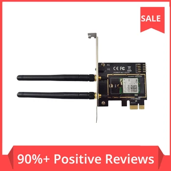 

M.2 Wifi Adapter M2 Ngff Key A-E To Mini Pci Express Wifi Raiser PCI-E 1X NGFF Wireless Support 2230 2242 Mini Pcie Network Card