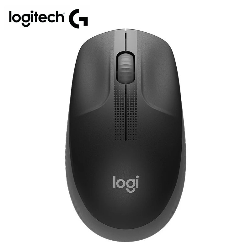 Logitech New M190 Wireless Mouse 2.4GHz USB Nano Full-Size Lag-Free Mice for Tablet Laptop PC Gaming Home Office Using Gamer
