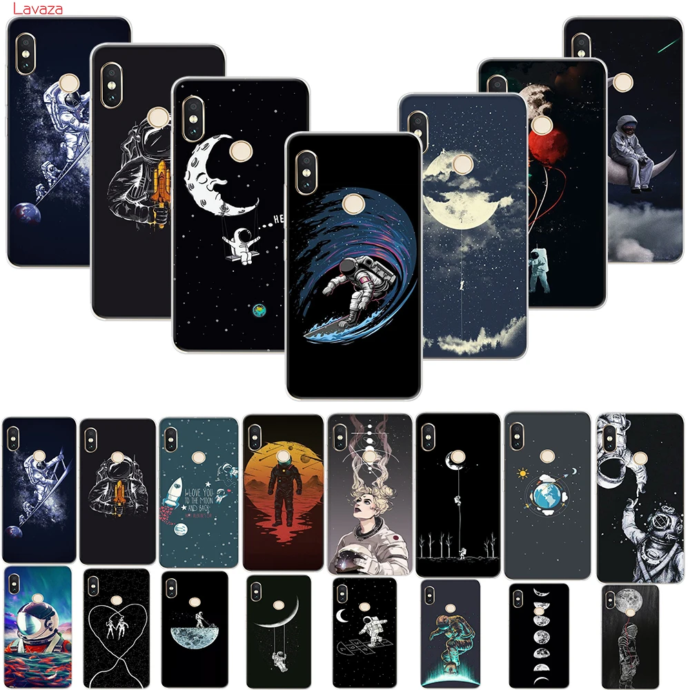 Жесткий чехол для телефона Lavaza Space Love Moon астронавт huawei Honor view 20 9x Pro P smart Z Plus P20Lite mate